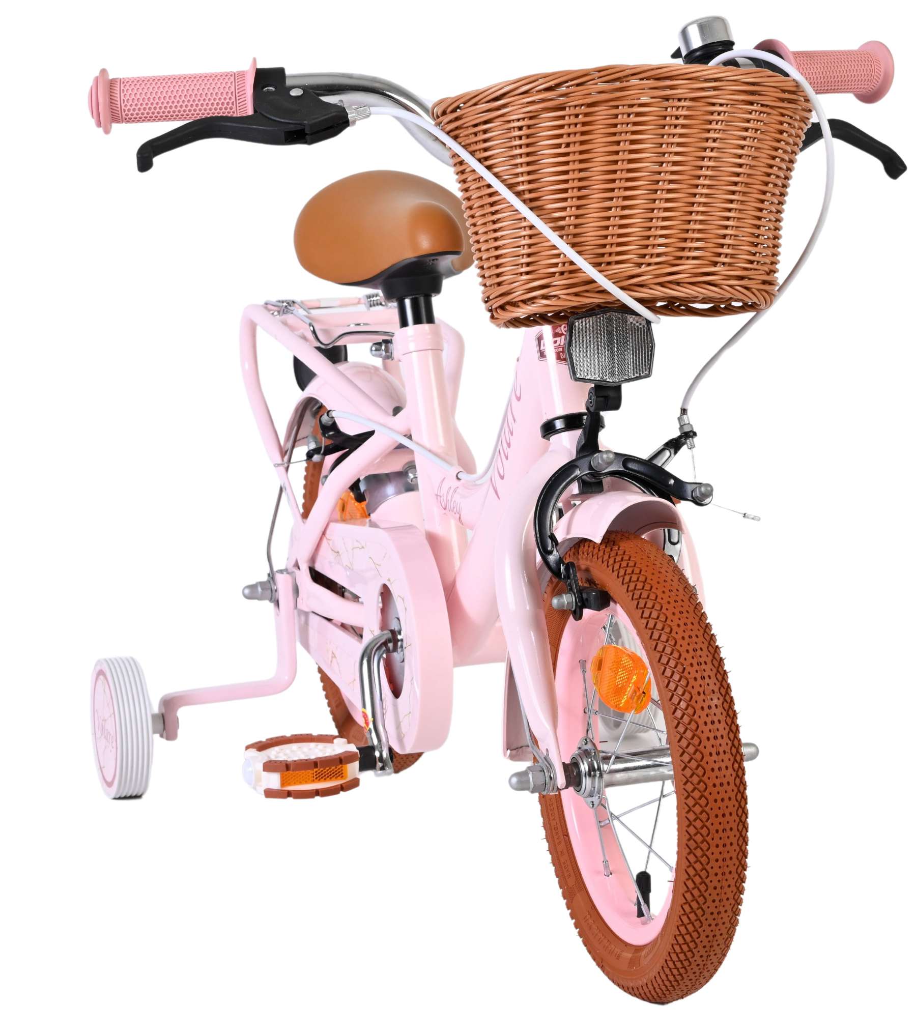 Bicicletta per bambini Volare Ashley - ragazze - 12 pollici - rosa - due freni a mano