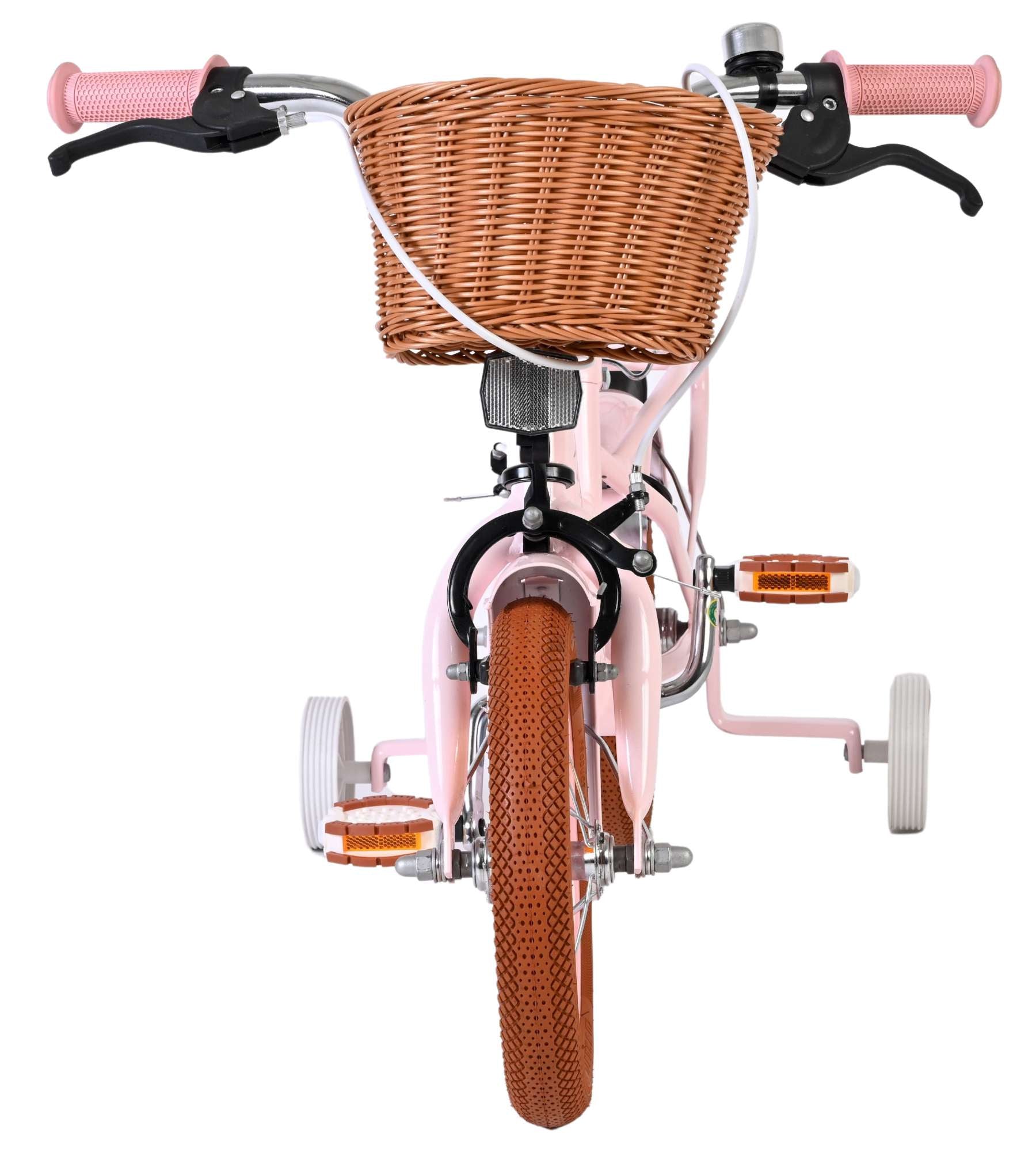 Bicicletta per bambini Volare Ashley - ragazze - 12 pollici - rosa - due freni a mano