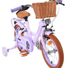 Bicicleta infantil Volare Ashley - niña - 14 pulgadas - lila - dos frenos de mano