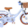 Bicicletta per bambini Volare Ashley - ragazze - 14 pollici - blu pastello - due freni a mano