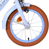 Bicicletta per bambini Volare Ashley - ragazze - 14 pollici - blu pastello - due freni a mano