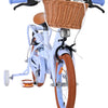 Bicicletta per bambini Volare Ashley - ragazze - 14 pollici - blu pastello - due freni a mano