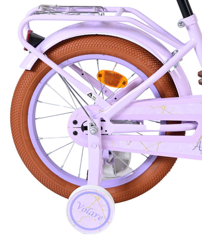 Volare ashley kinderfiets - meisjes - 16 inch - lila