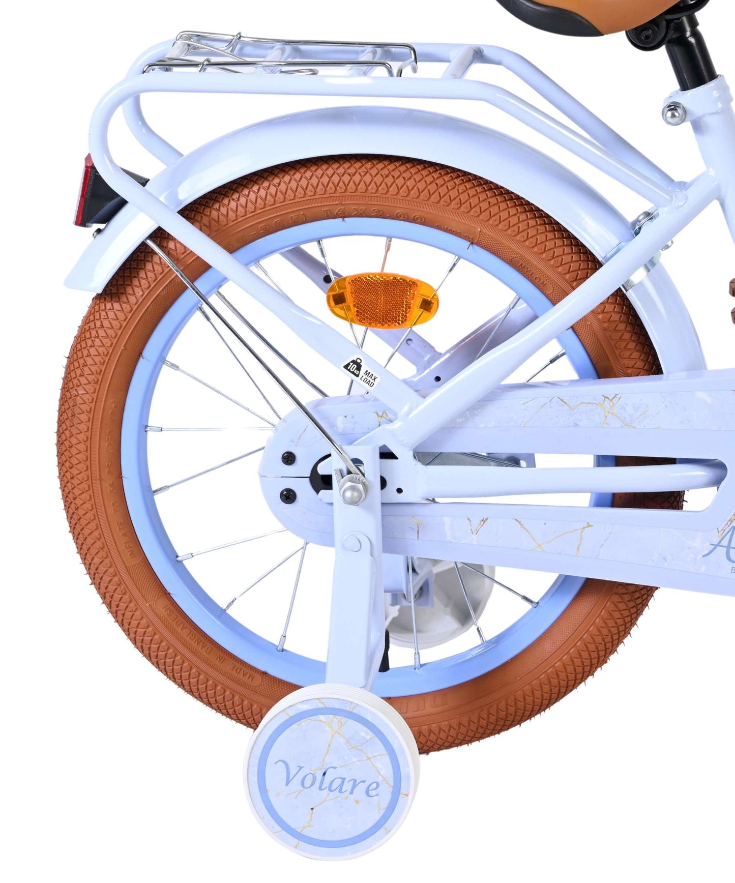 Volare ashley kinderfiets - meisjes - 16 inch - pastel blauw