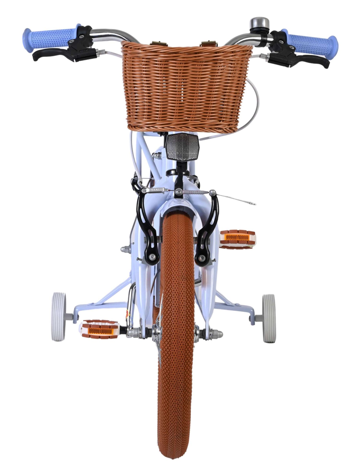 Bicicletta per bambini Volare Ashley - ragazze - 16 pollici - blu pastello - due freni a mano