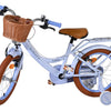 Bicicletta per bambini Volare Ashley - ragazze - 16 pollici - blu pastello - due freni a mano