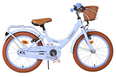 Bicicletta per bambini Volare Ashley - ragazze - 18 pollici - blu pastello - due freni a mano
