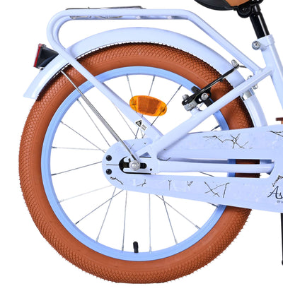 Bicicletta per bambini Volare Ashley - ragazze - 18 pollici - blu pastello - due freni a mano