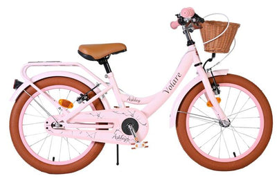 Bicicletta per bambini Volare Ashley - ragazze - 18 pollici - rosa - due freni a mano