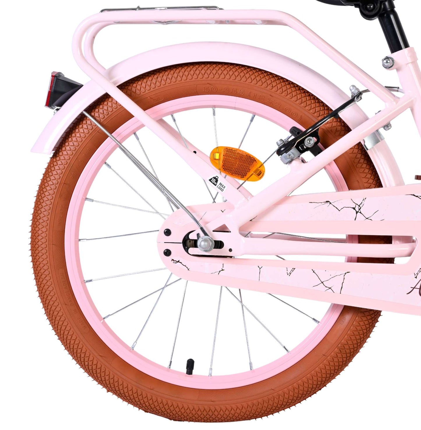Bicicletta per bambini Volare Ashley - ragazze - 18 pollici - rosa - due freni a mano