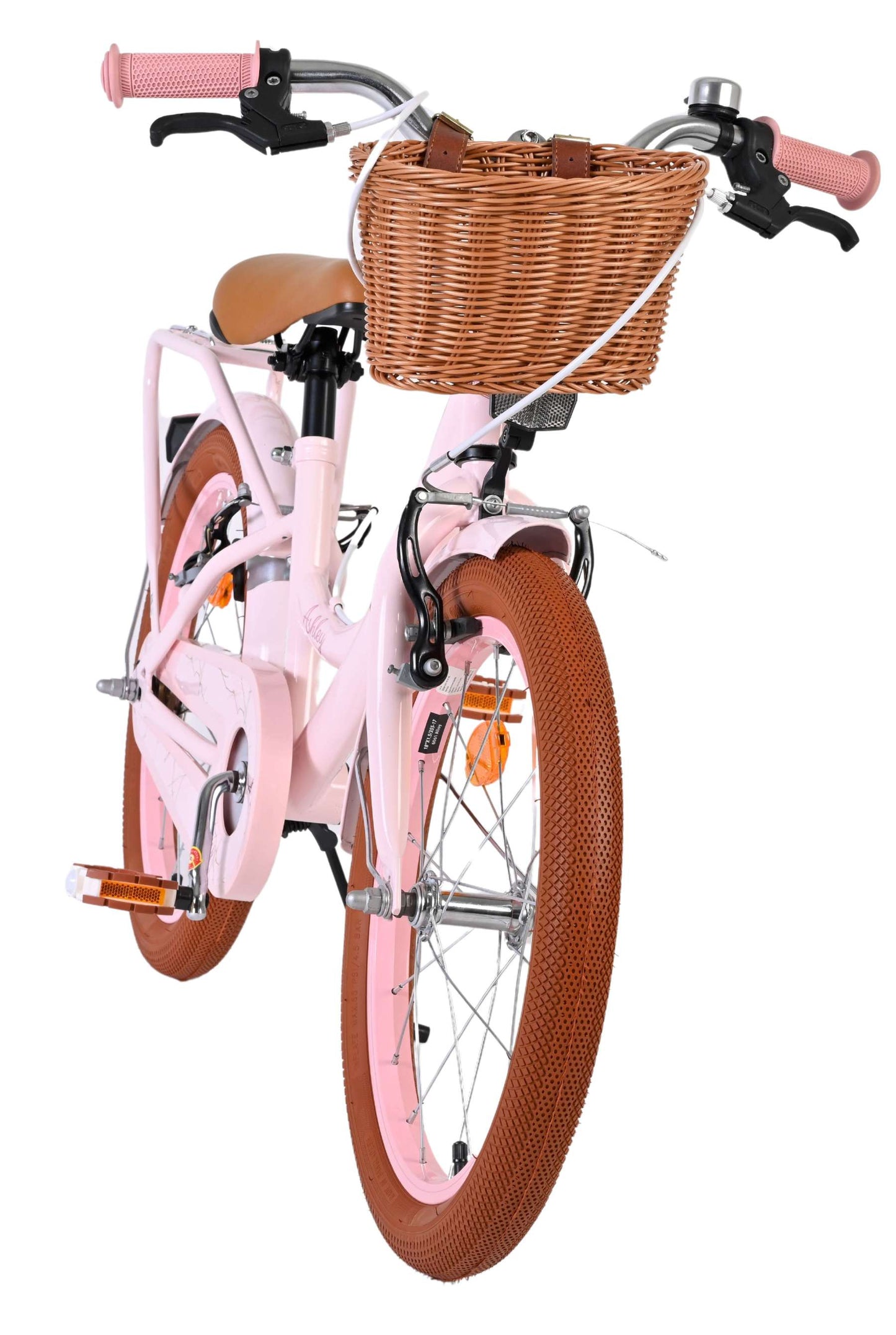 Bicicletta per bambini Volare Ashley - ragazze - 18 pollici - rosa - due freni a mano
