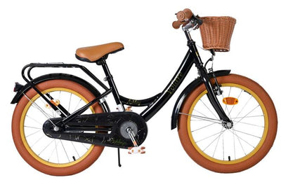 Bicicleta para niños Volare ashley - niñas - 18 pulgadas - negra
