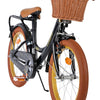 Volare ashley kinderfiets - meisjes - 18 inch - zwart