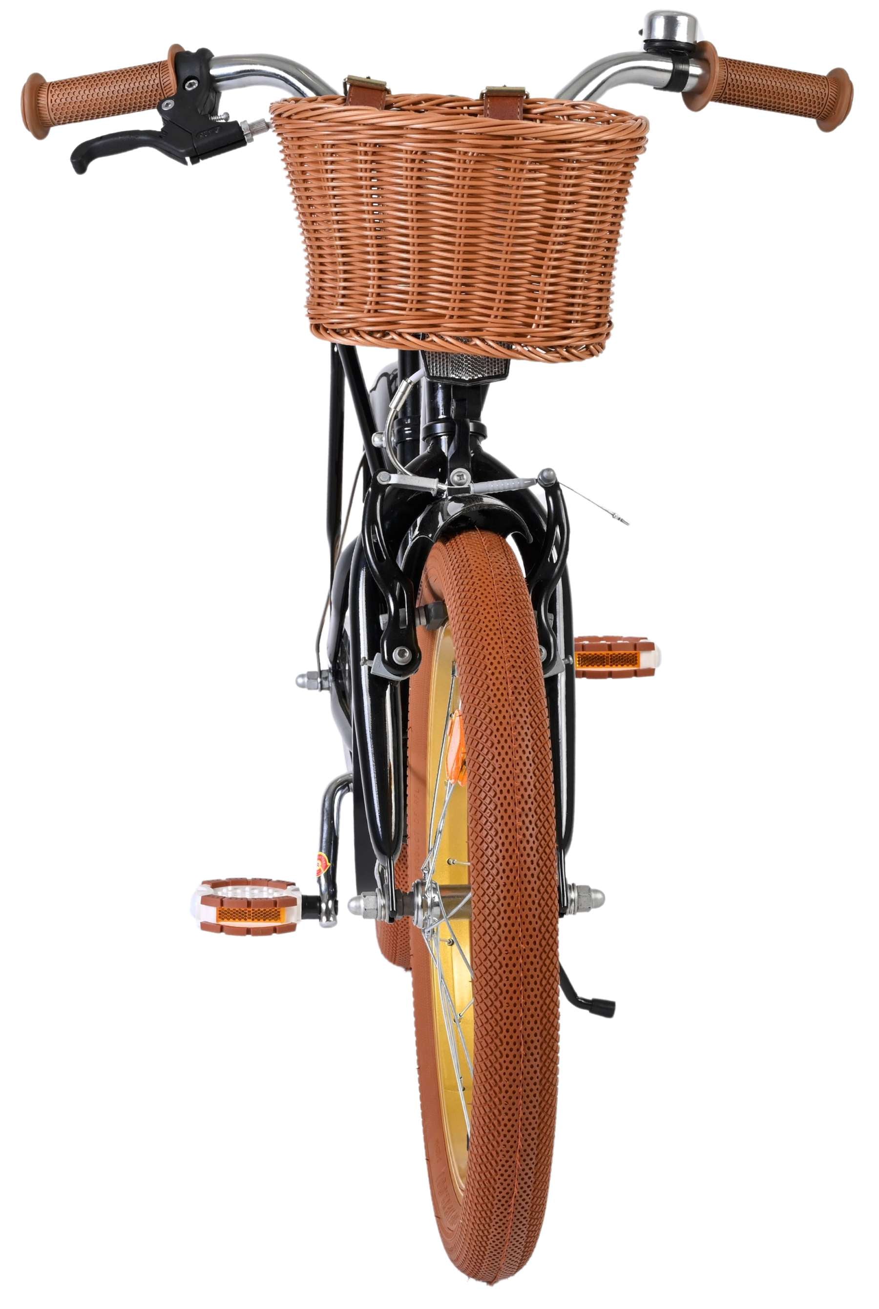 Volare ashley kinderfiets - meisjes - 18 inch - zwart
