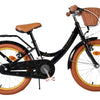 Volare ashley kinderfiets - meisjes - 18 inch - zwart - twee handremmen