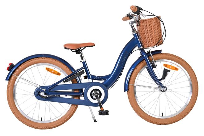 Volare ashley kinderfiets - meisjes - 20 inch - donkerblauw - nexus 3