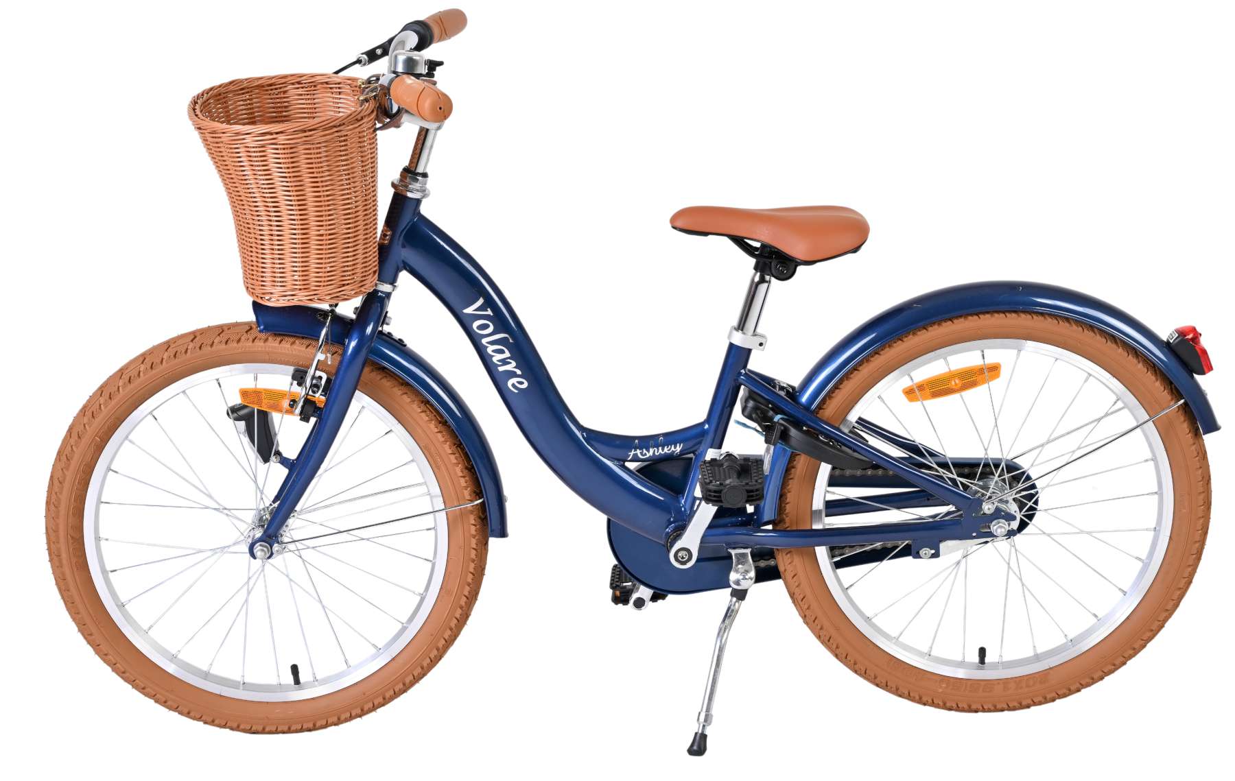 Volare ashley kinderfiets - meisjes - 20 inch - donkerblauw