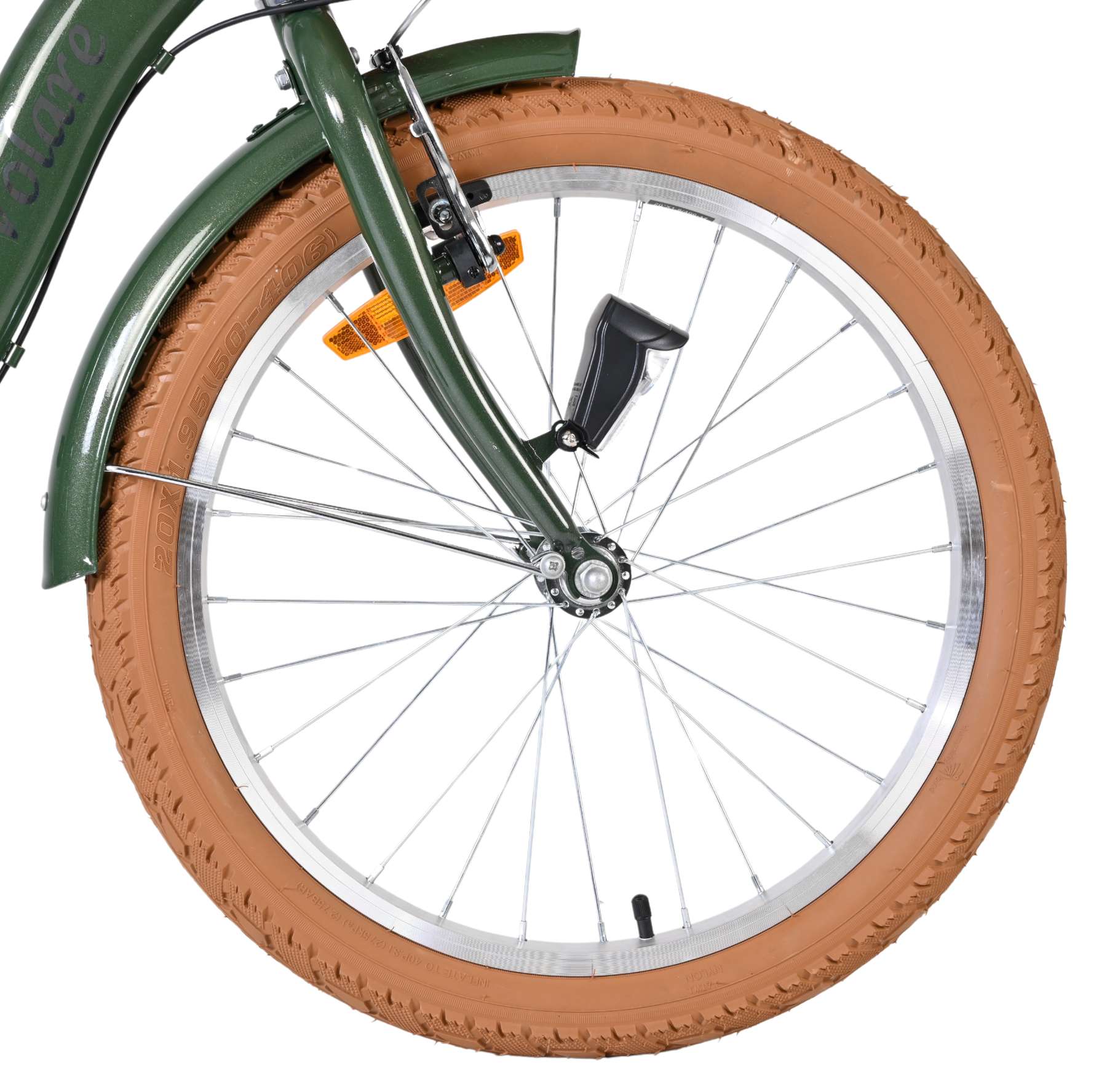 Volare ashley kinderfiets - meisjes - 20 inch - groen - nexus 3