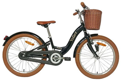Bicicleta para niños Volare ashley - niñas - 24 pulgadas - negra