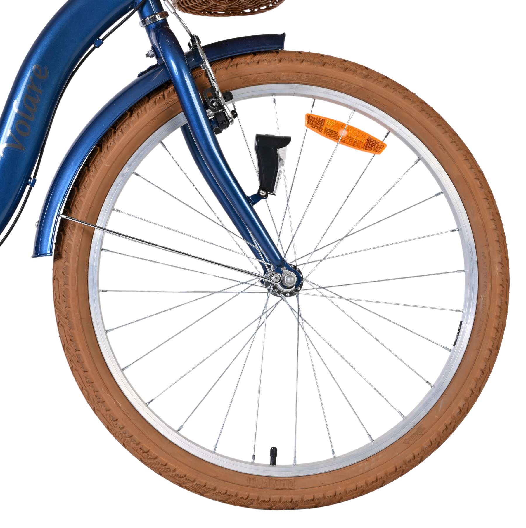Volare ashley kinderfiets - meisjes - 24 inch - blauw