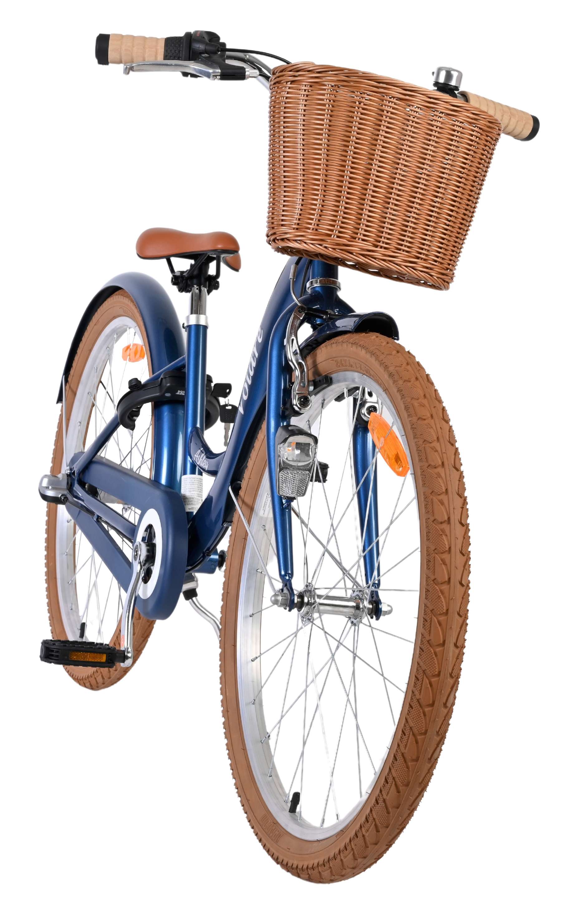 Volare ashley kinderfiets - meisjes - 24 inch - blauw