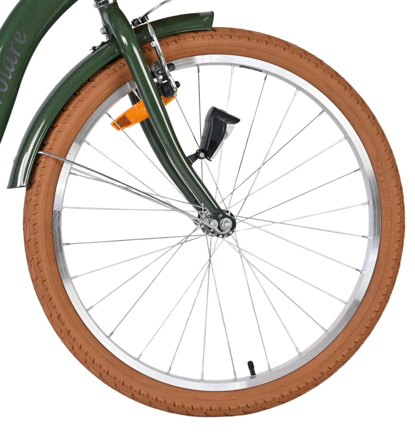 Bicicleta infantil Volare ashley - niña - 24 pulgadas - verde