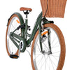 Bicicleta infantil Volare ashley - niña - 24 pulgadas - verde