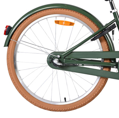 Bicicleta infantil Volare ashley - niña - 24 pulgadas - verde - nexus 3