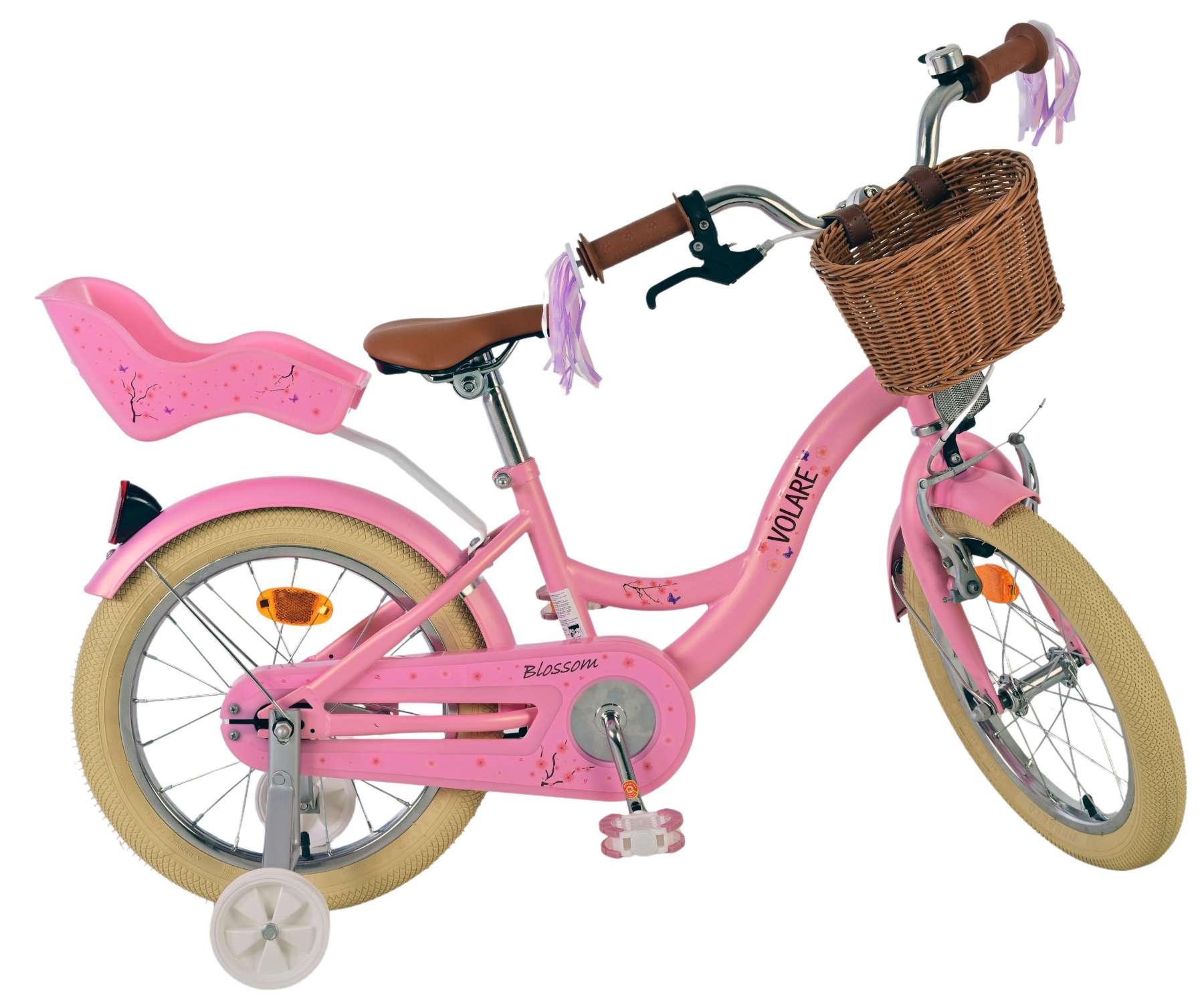 Bicicletta per bambini Volare Blossom - ragazze - 16 pollici - rosa