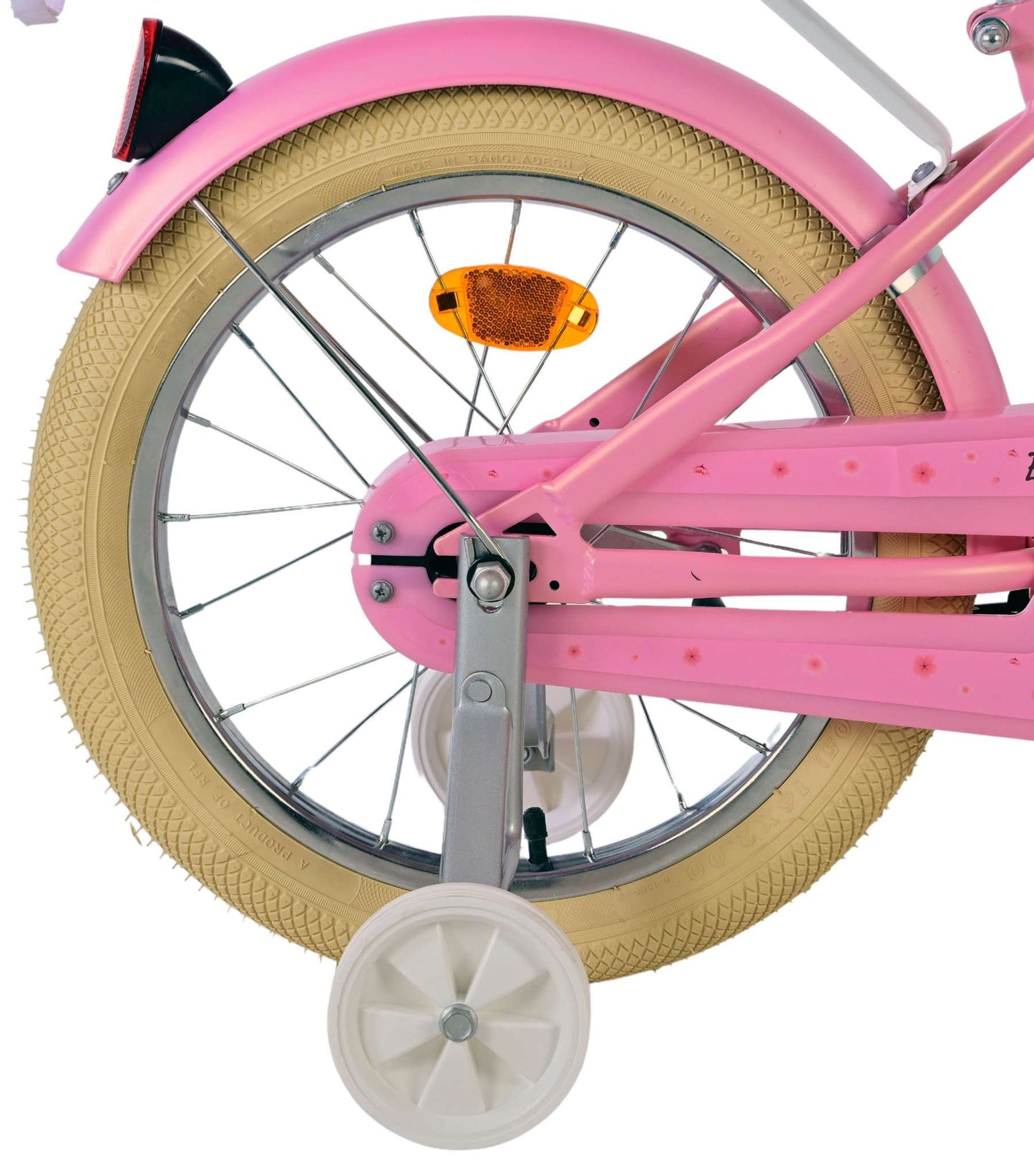Bicicleta infantil Volare Blossom - niña - 16 pulgadas - rosa