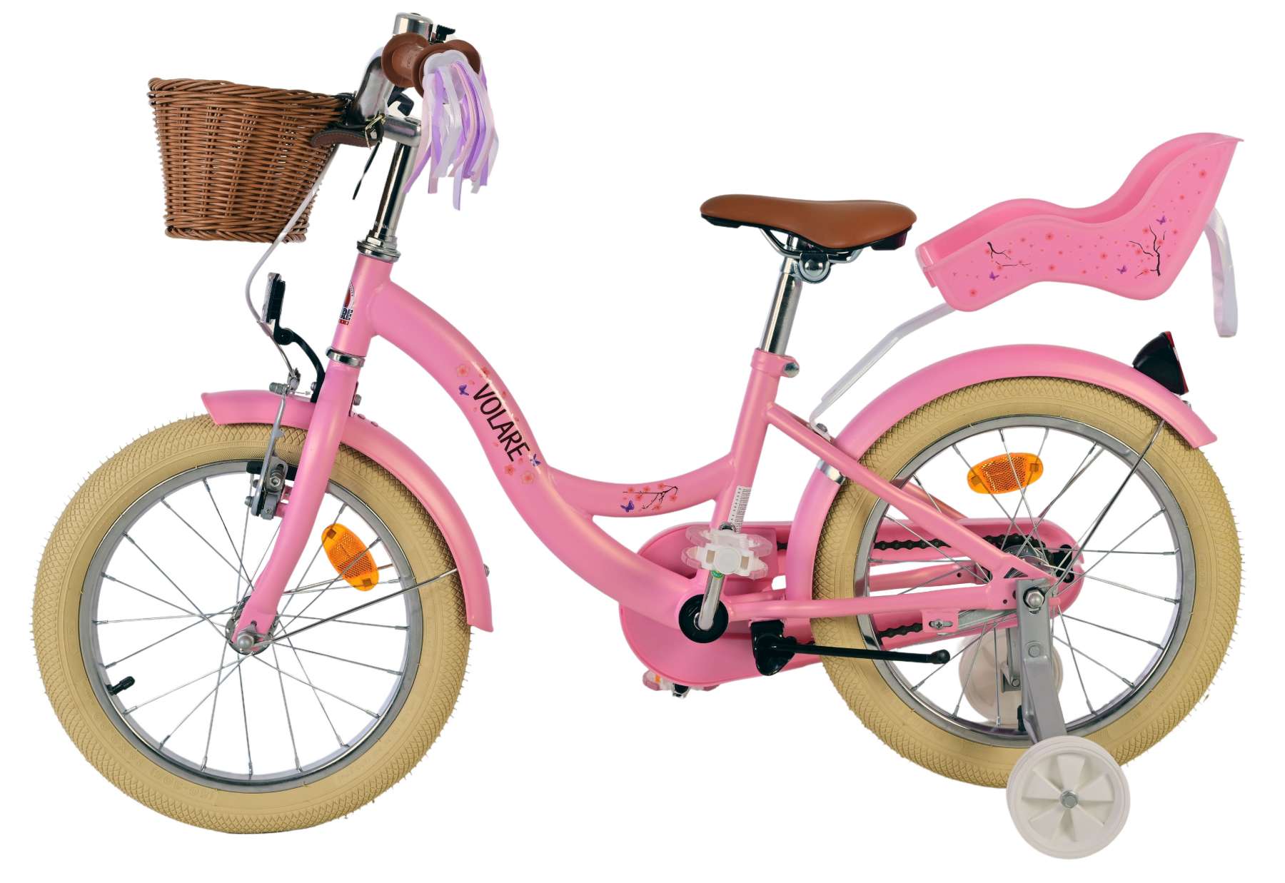 Bicicletta per bambini Volare Blossom - ragazze - 16 pollici - rosa