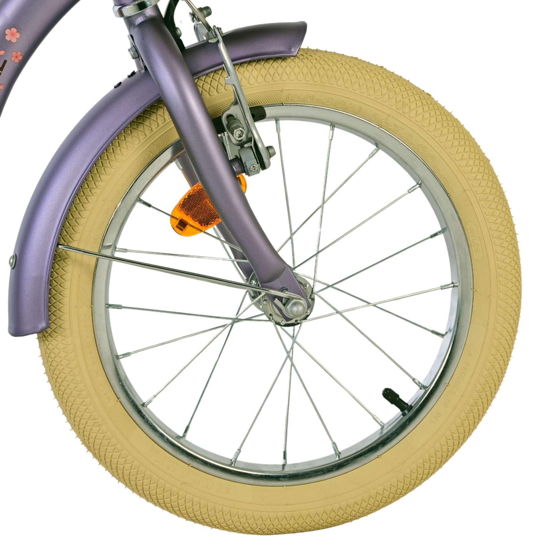 Bicicletta per bambini Volare Blossom - ragazze - 16 pollici - viola