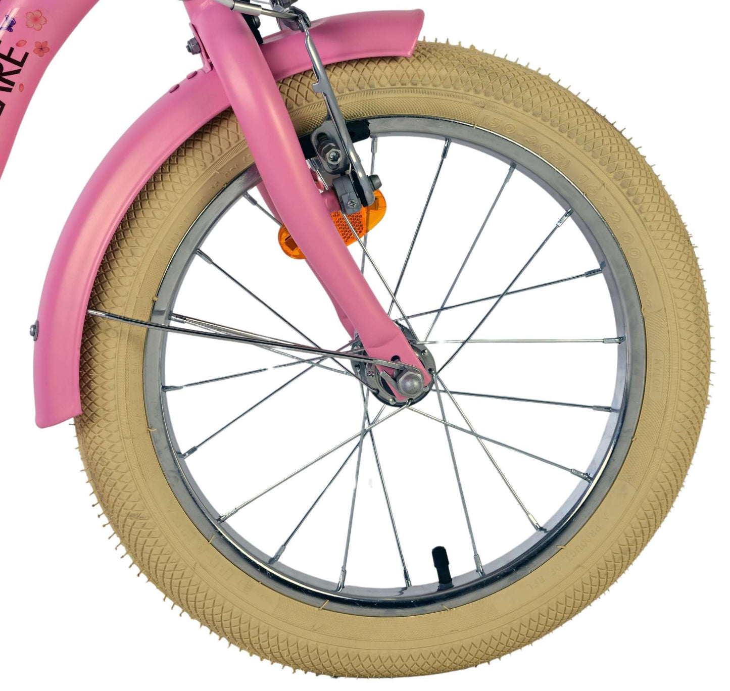 Bicicletta per bambini Volare Blossom - ragazze - 16 pollici - rosa - due freni a mano