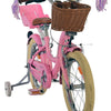 Bicicletta per bambini Volare Blossom - ragazze - 16 pollici - rosa - due freni a mano