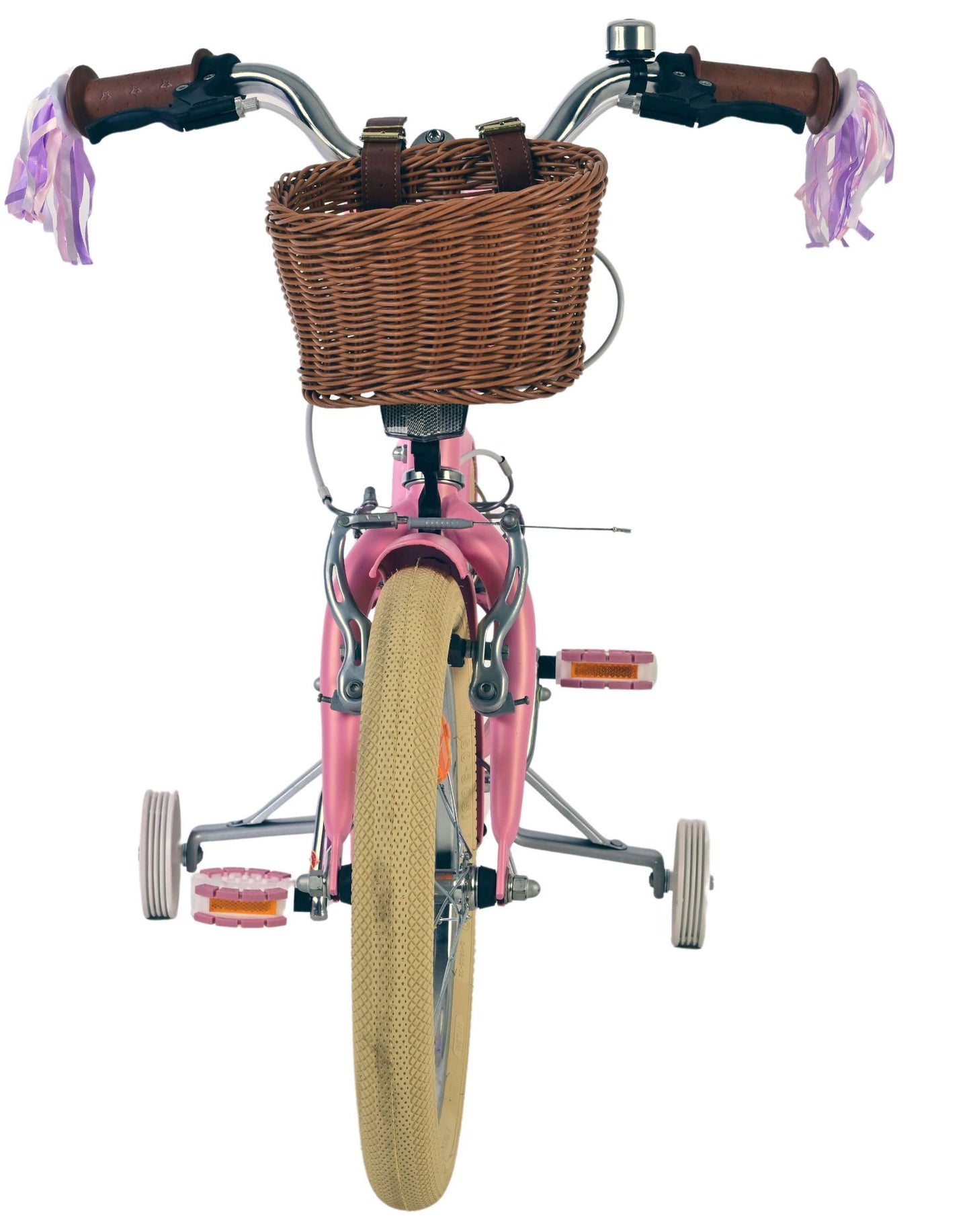 Bicicletta per bambini Volare Blossom - ragazze - 16 pollici - rosa - due freni a mano