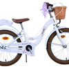 Volare Blossom Children's Bicycle Girls 18 pulgadas blancas de dos manos frenos