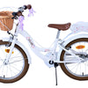 Volare Blossom Children's Bicycle Girls 18 pulgadas blancas de dos manos frenos