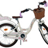 Volare blossom kinderfiets - meisjes - 18 inch - wit - twee handremmen