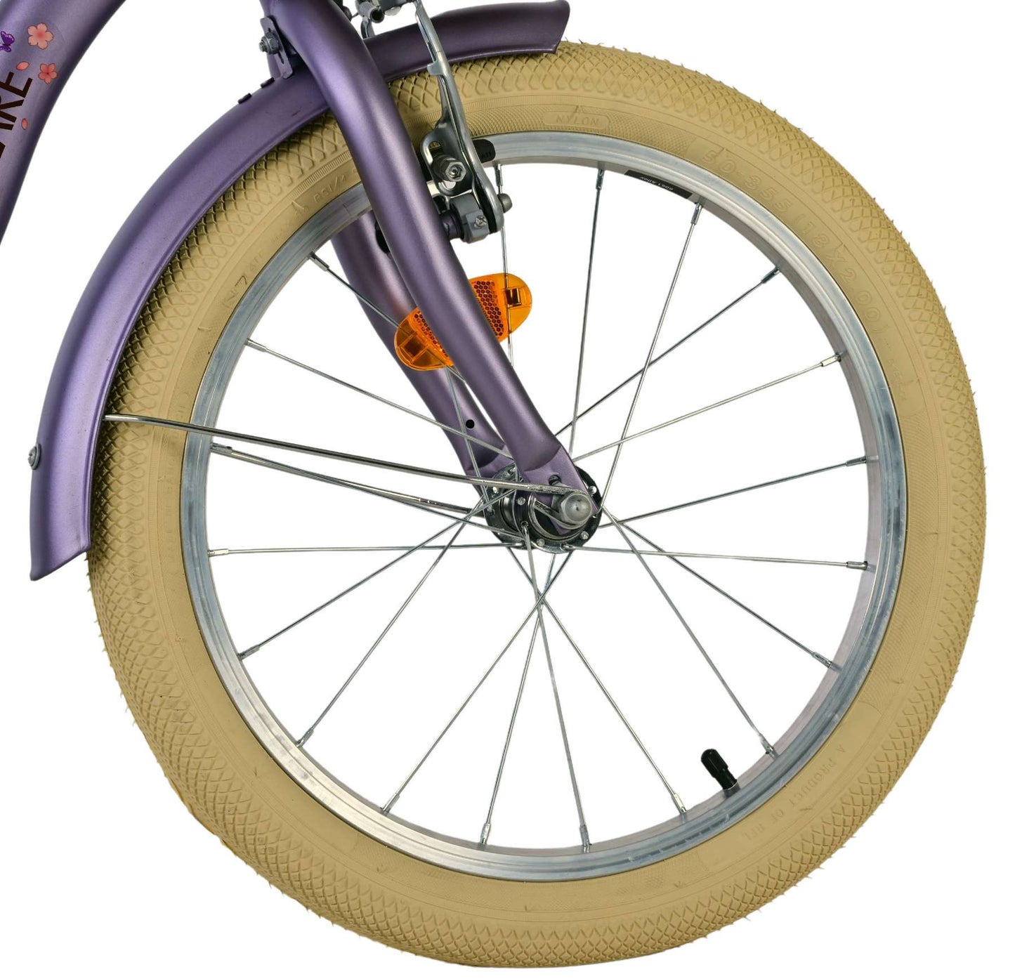 Bicicletta per bambini Volare Blossom - ragazze - 18 pollici - viola