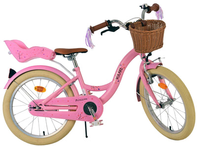 Bicicleta infantil Volare Blossom - niña - 18 pulgadas - rosa