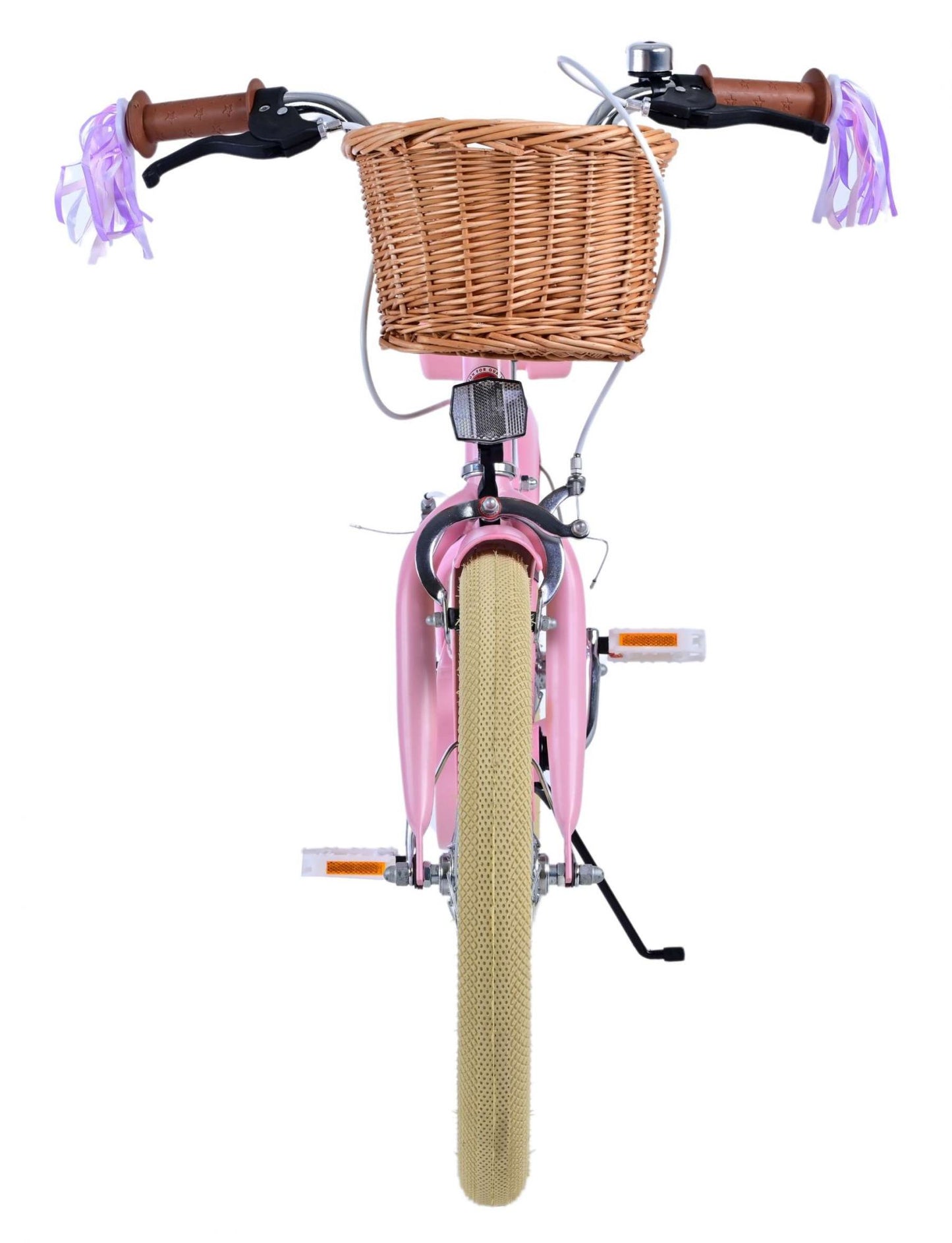 Chicas de bicicletas para niños de Vinare Blossom 18 pulgadas rosa dos frenos de mano