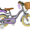 Volare blossom kinderfiets - meisjes - 12 inch - paars - twee handremmen