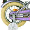 Volare blossom kinderfiets - meisjes - 12 inch - paars - twee handremmen