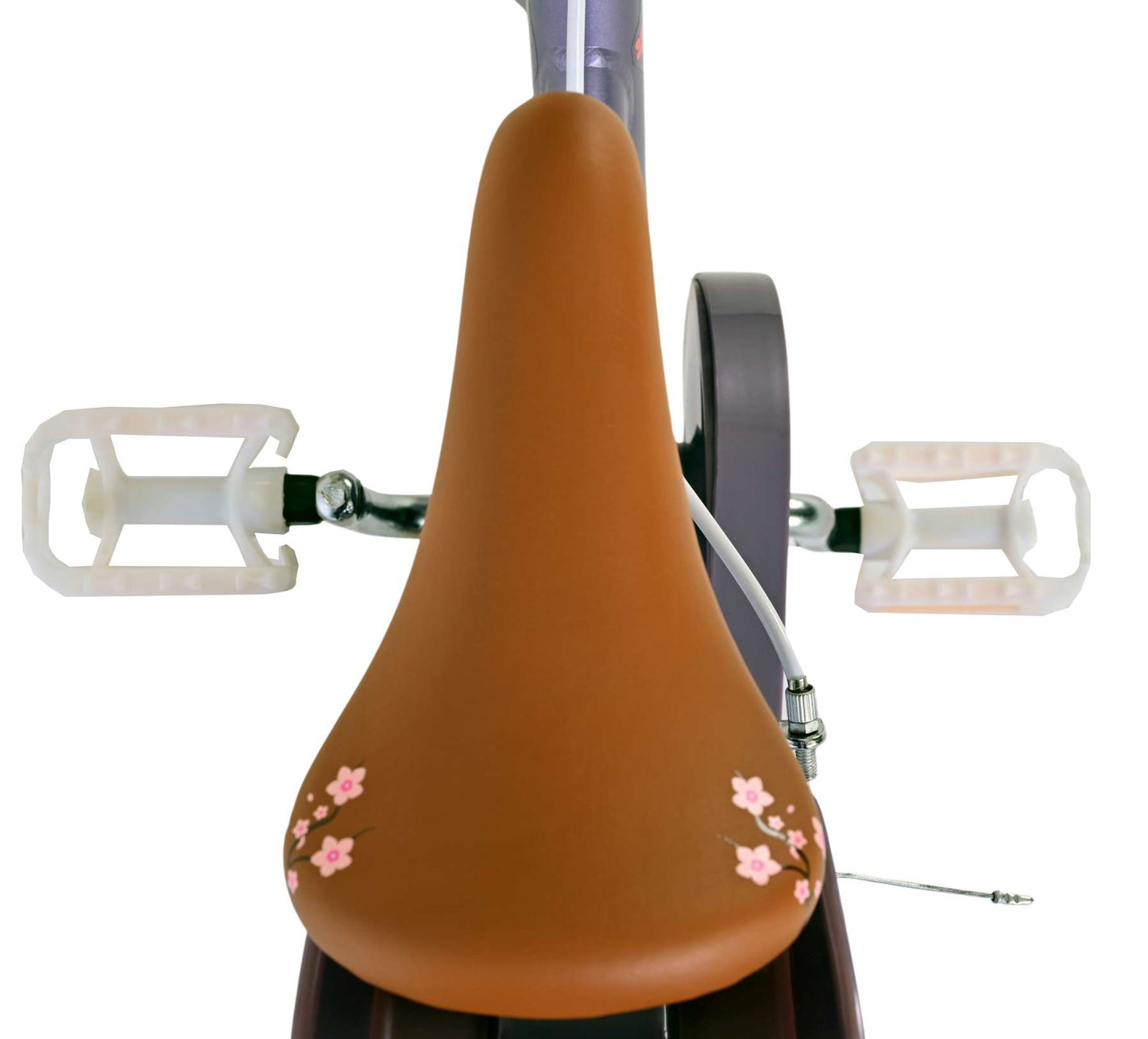 Volare blossom kinderfiets - meisjes - 12 inch - paars - twee handremmen