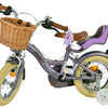 Volare blossom kinderfiets - meisjes - 12 inch - paars - twee handremmen
