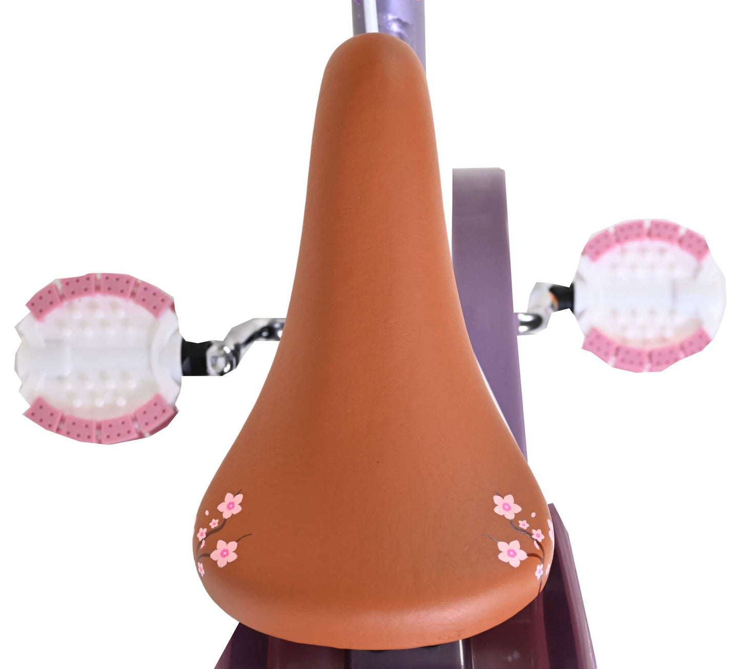 Bicicleta infantil Volare Blossom - niña - 12 pulgadas - violeta - dos frenos de mano