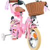 Bicicletta per bambini Volare Blossom - ragazze - 12 pollici - rosa - due freni a mano