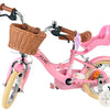 Bicicletta per bambini Volare Blossom - ragazze - 12 pollici - rosa - due freni a mano