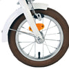 Bicicleta infantil Volare Blossom - niña - 12 pulgadas - blanca - dos frenos de mano