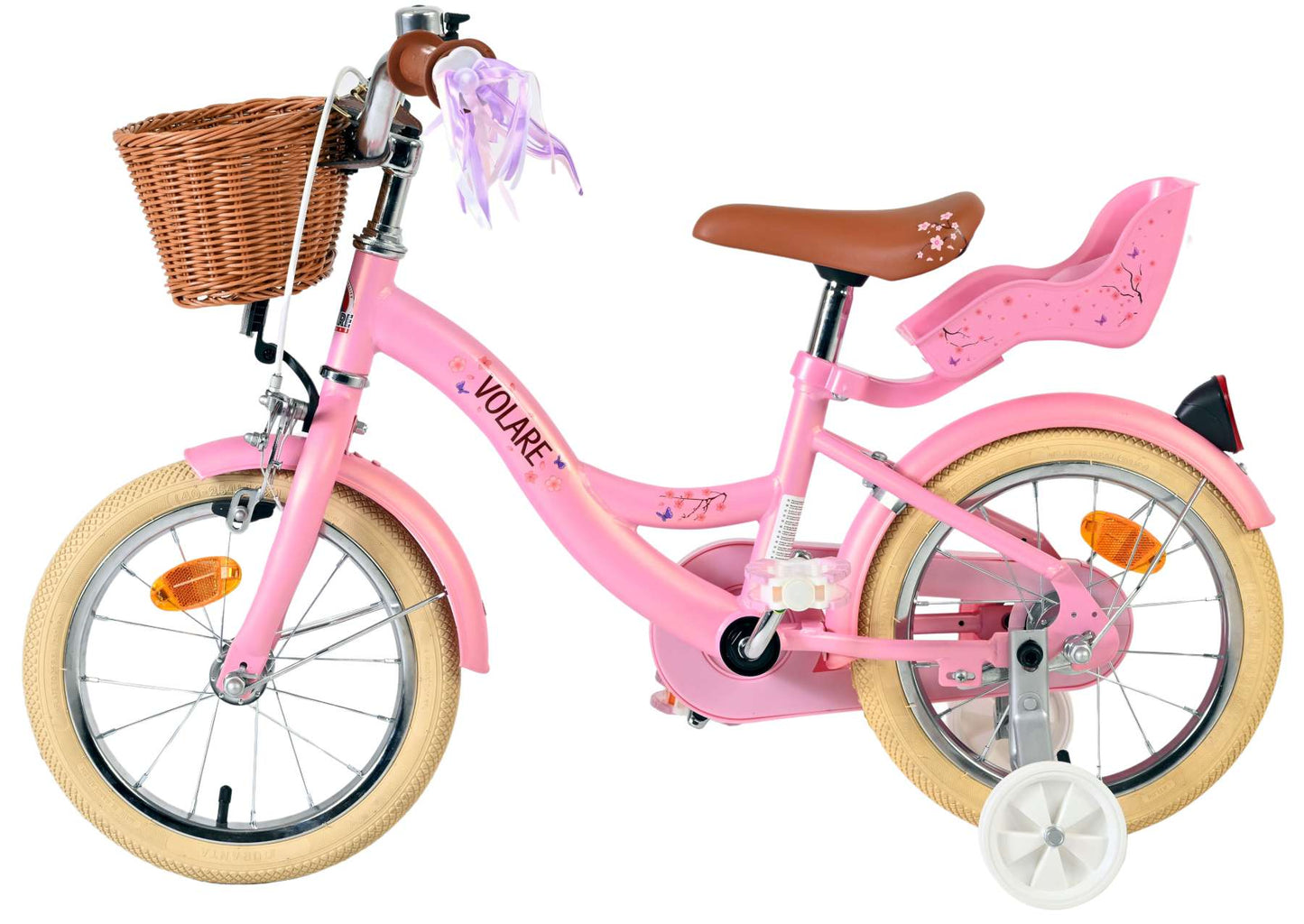 Bicicletta per bambini Volare Blossom - ragazze - 14 pollici - rosa